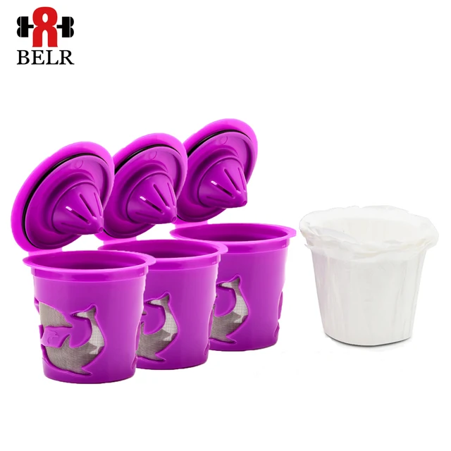 Best Price Big Water Inlet Reusable Coffee Capsules Filter For Keurig 1.0 & 2.0 Cafeteira Dripper K-cup Capsules Baskets Get Paper Filter