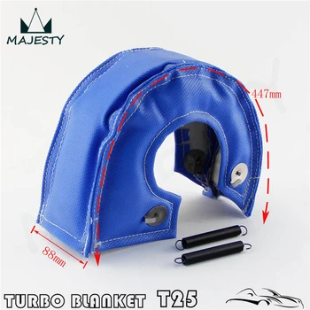 

UNIVERSAL BLUE TURBO BLANKET HEAT SHIELD TURBOCHARGER COVER WRAP for T28 T25 T 25