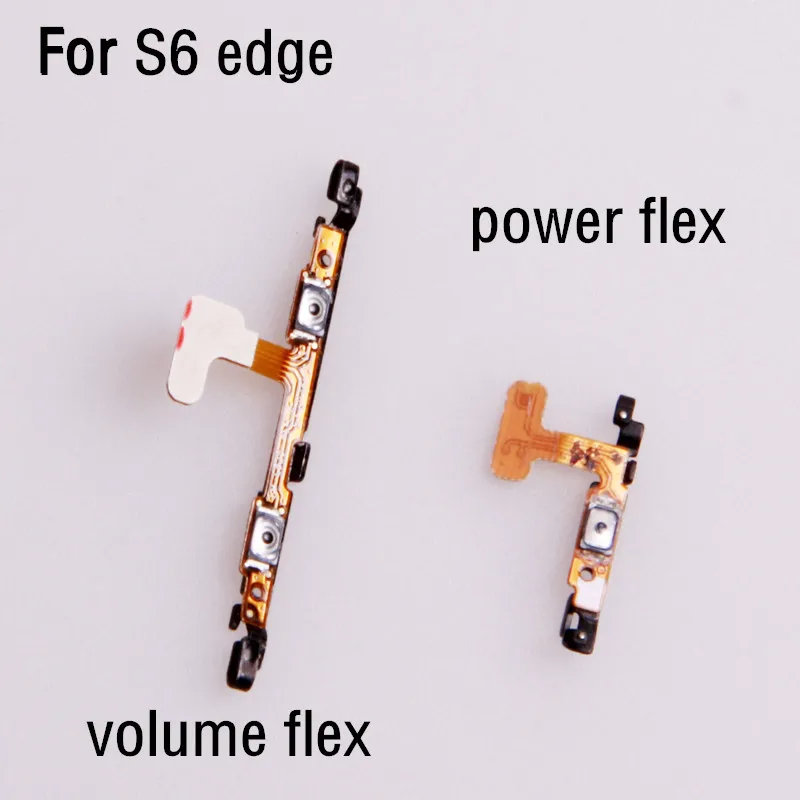 MIXUEWEIQI original For Samsung S6 edge G925 G925F Power On/Off Switch Button Flex Cable Volume Repair Parts | Мобильные телефоны и