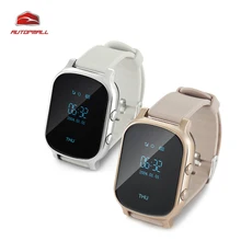 Smart Watch GPS Tracker T58 Personal GPS GSM Tracking Device SOS Button 53 Hours Standby Time GPS Bracelet One Key Calling SOS