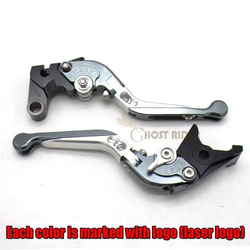 W and W//o CC Logo S1000RR Titanium New CNC regolabile moto leve freno frizione per BMW S1000RR 2015/ 2016/ 2017 rosso