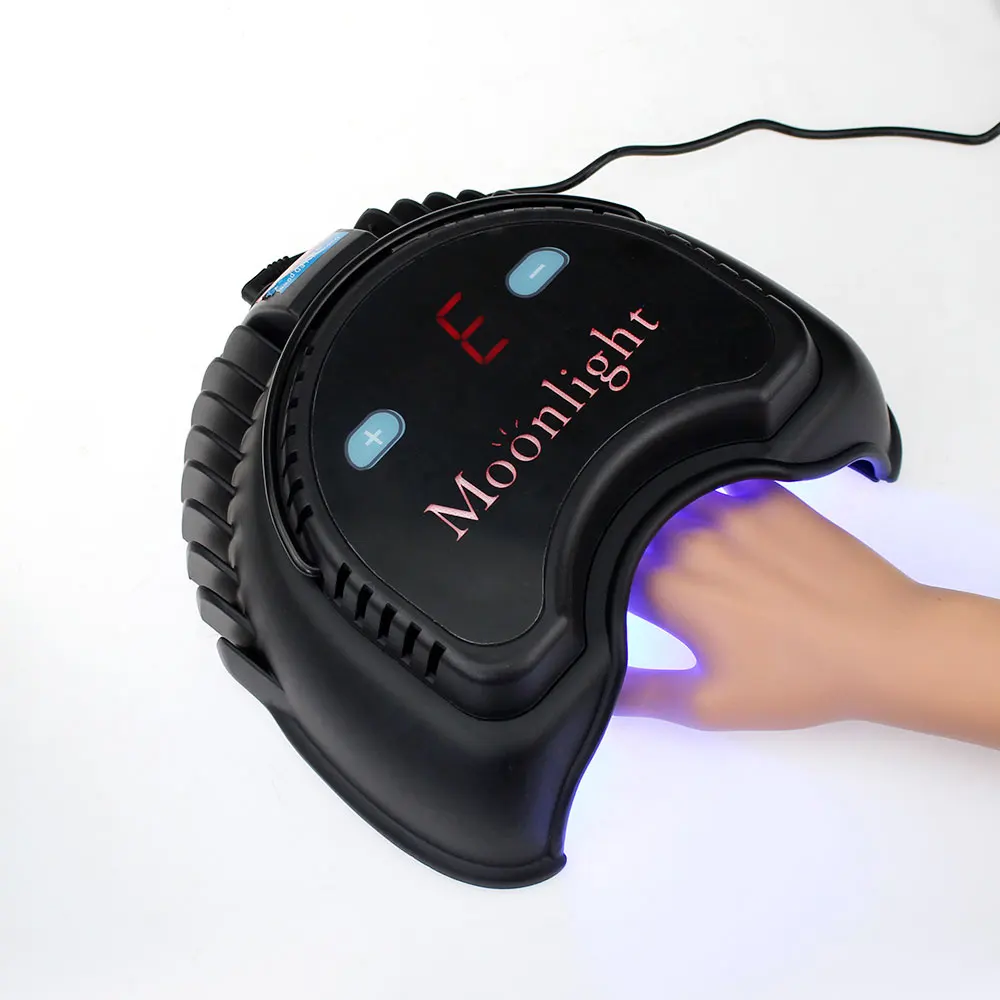NOQ лунный лак для ногтей сушилка 72 Вт УФ светодиодный аппарат для маникюра лампа для полировщик ногтей машина ультрафиолетовые лампы с таймером