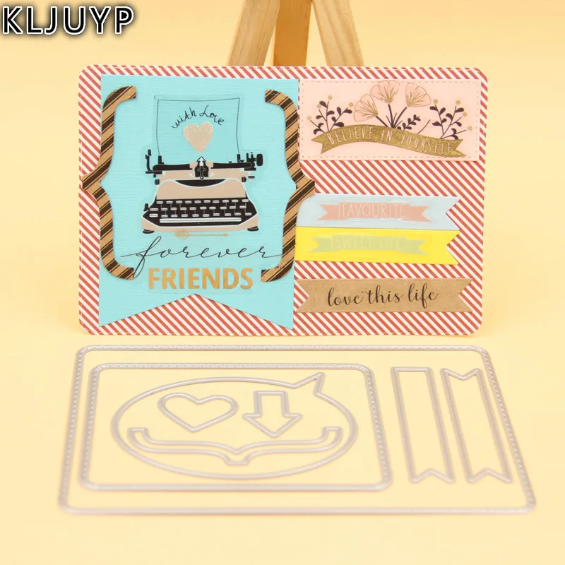

KLJUYP New Photo Frames Metal Cutting Dies Scrapbook Paper Craft Decoration dies scrapbooking KD002