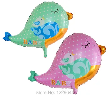 

Baby shower Party supplies classic toy Party favors Kingfisher foil balloons helium size 70*54cm wholesale free shipping 20pcs