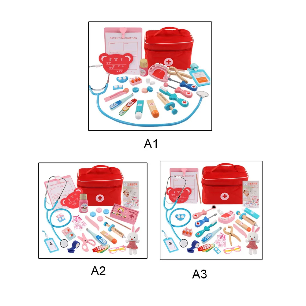 Детский набор игрушек доктора, ролевые игры, детские игрушки, портативный чемодан из ткани, медицинский набор для детей, Doctora Juguetes, развивающие ролевые игры