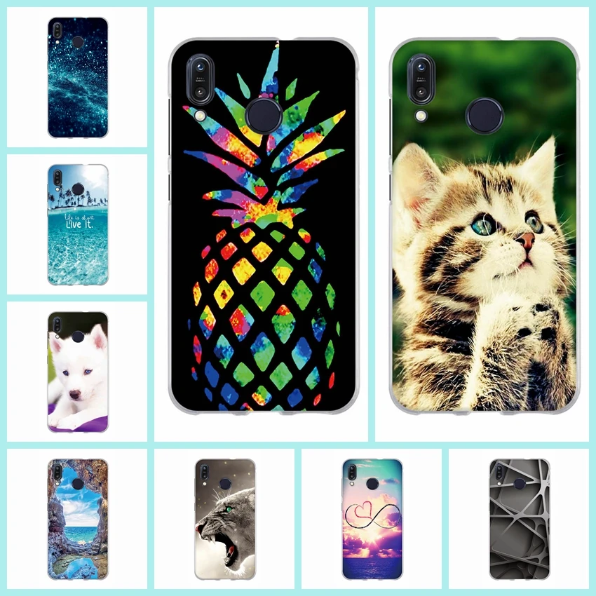 For Asus ZenFone Max (M1) ZB555KL Cases Soft TPU Back Cover for ZB631KL ZB633KL Capas 3D Phone Bag Animal Shells | Мобильные