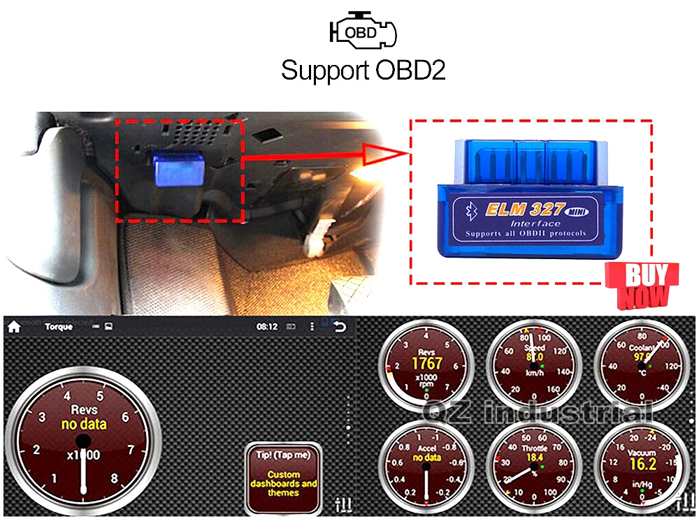 Flash Deal QZ industrial HD 10.1" Android 8.1 T3 for Mitsubishi Lancer 2008-2015 car dvd player with GPS 3G 4G WIFI Radio Navigation RDS 17