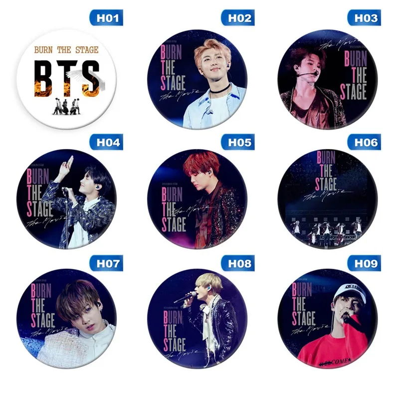 

Fashion KPOP Bangtan Boys JIMIN Badge Brooch Chest Pin
