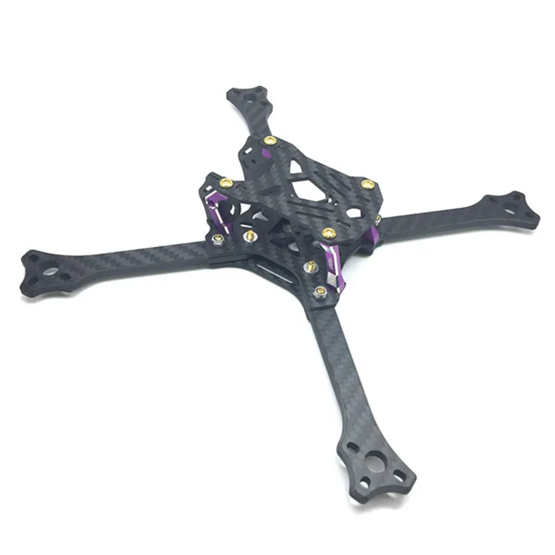 

3B-R 211 Positive X Arm 211mm Wheelbase DIY FPV Racing Drone Frame Kit 5mm Arm Carbon Fiber Multirotor for F3 /F4 Runcam Swift