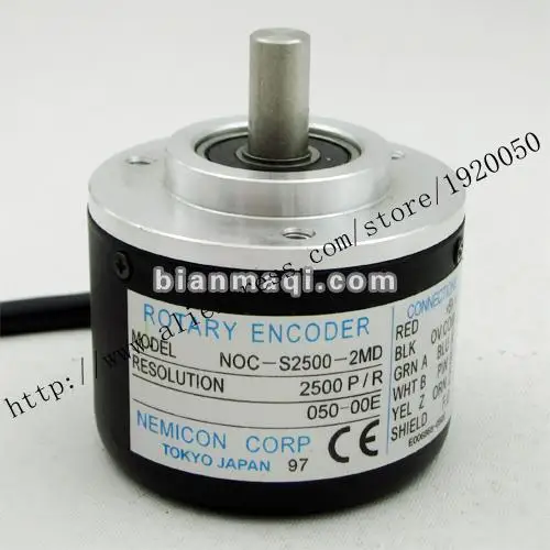 

Serves NOC-S2500-2MD close control rotary encoders solid shaft 8mm 2500 cable outer diameter of 50mm
