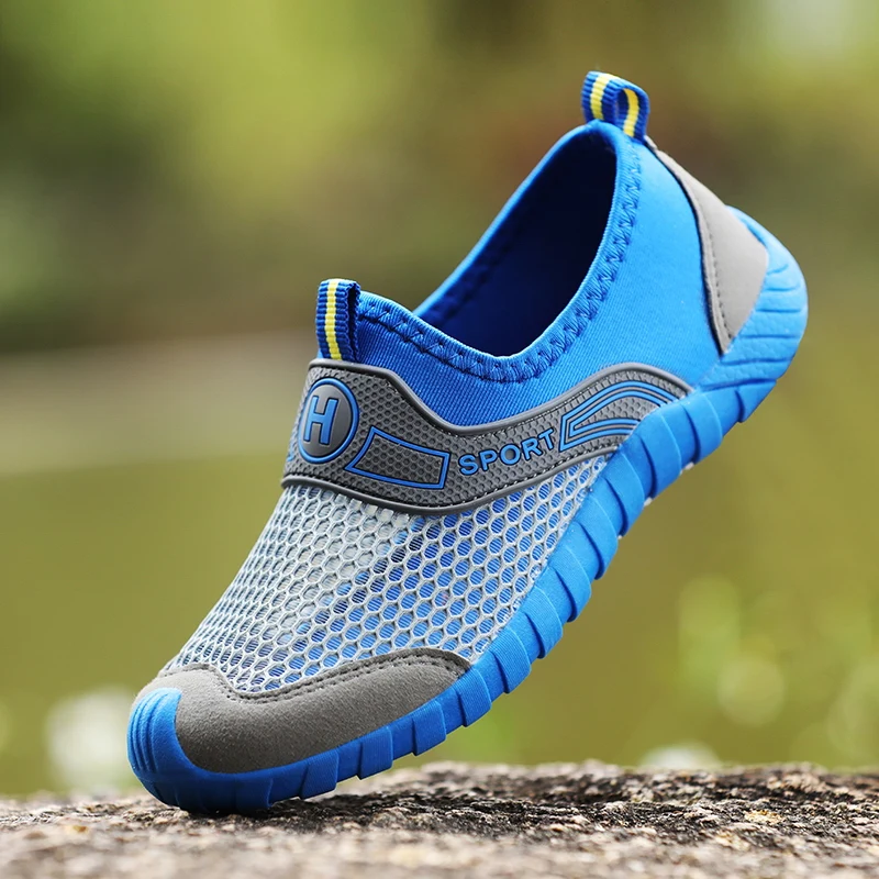 

2019 new spring and autumn Korean children's shoes girls sports shoes big children's mesh boys breathable casual shoes