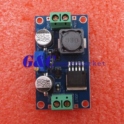 XL6019 5A ток DC В Регулируемый Boost блок питания|module dc to dc|power moduledc |