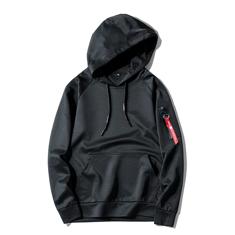 

2018 8 Color Men Hoodie Sweatshirt Solid Color Hoody Men Long Sleeves Pocket Hip Hop Autumn And Winter Mens Sweatshirt