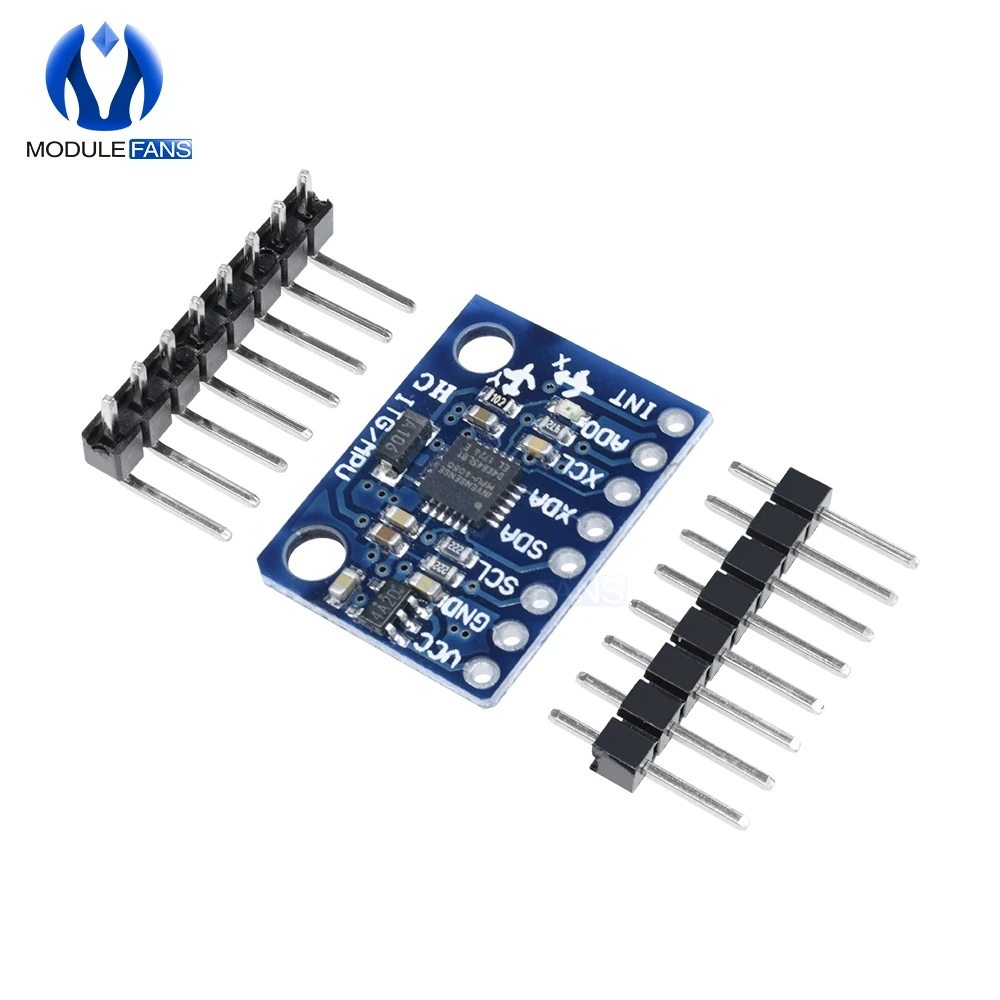 10 шт. модуль акселерометра для Arduino 3 в 5 В трехосевой аналоговый гироскоп датчик