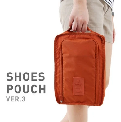 

Lightweight Nylon Mesh Shoes Bag Pouch Fresh Color Storage Pack Travel Convenient Wash Pack Unisex