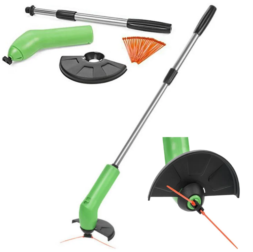 Zip Trim Cordless Trimmer Garden weed cutter Edger Works with standard