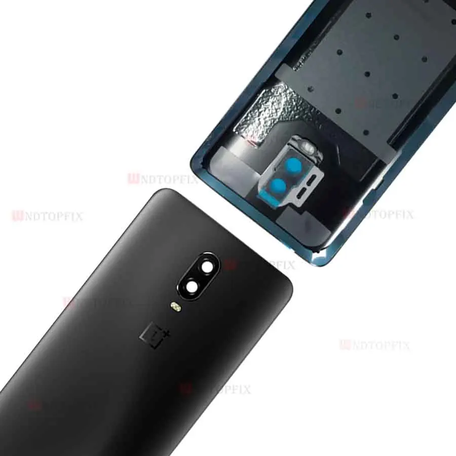 3D Glass For OnePlus 6 Back Battery Cover Door Rear Glass For Oneplus 6T Battery Cover 4