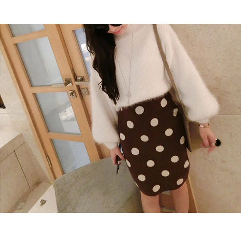 2019 Winter New Fashion Thickened Warm Turtleneck Mohair Female Sweater Lantern Sleeve Casual Solid Color Slim Simple Pullover 2019 Winter New Fashion Thickened Warm Turtleneck Mohair Female Sweater Lantern Sleeve Casual Solid Color Slim Simple Pullover