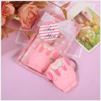 

New Creative Baby Clothes Key chains Resin Keyring Babies Shower Bridal Wedding Party Favors 20 pcs