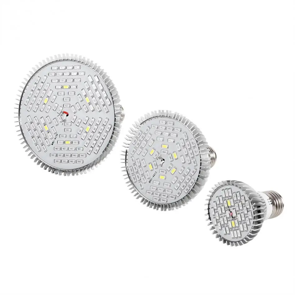 

30W 50W 80W Full Spectrum LED Plant Grow Lamps E27 Grow Light Bulb Plant Growing Light for Garden Greenhouse