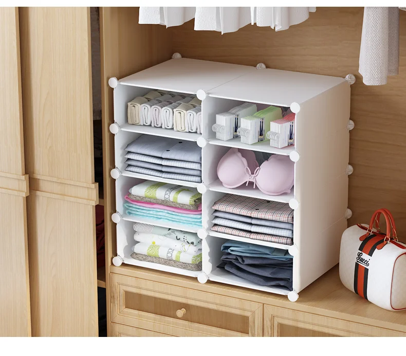 Шкаф-органайзер стеллаж для хранения одежды компактный шкаф декоративные полки для шкафа Держатели