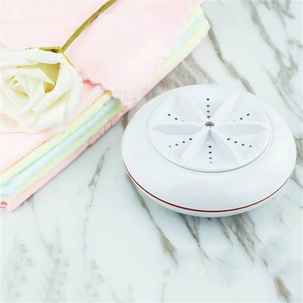 

Mini Washing Machine Automatic Convenient Portable Ultrasonic for Silk Baby Clothes Special Materials Washing Tool home HOT