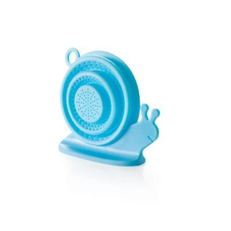 

Cute Snails 1 pc Silicone Reusable Foldable Loose Tea Leaf Strainer Herbal Spice Filter Kitchen bathroom Hot Sale Sink Filter