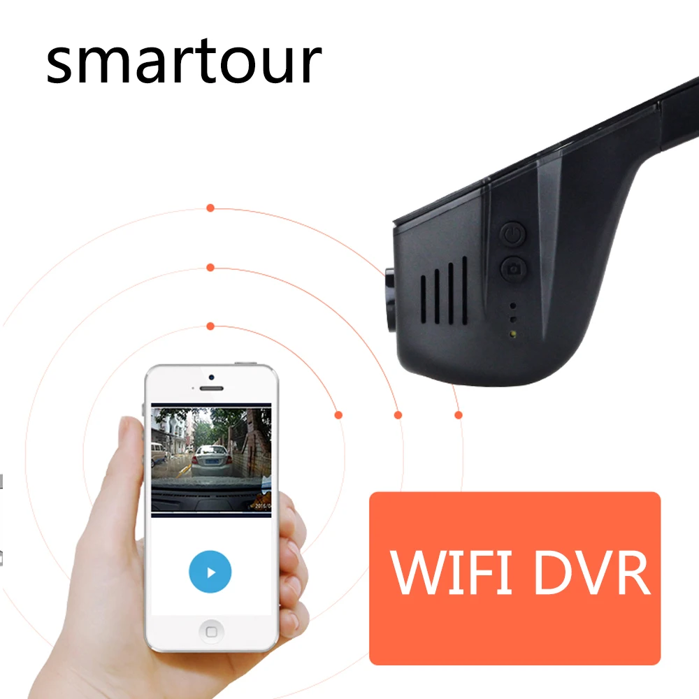 

Smartour Car DVR Novatek 96655 SONY IMX 323 Hidden Registrator Camera Mini Auto Video Recorder FHD 1080P Night Vision WiFi Dash