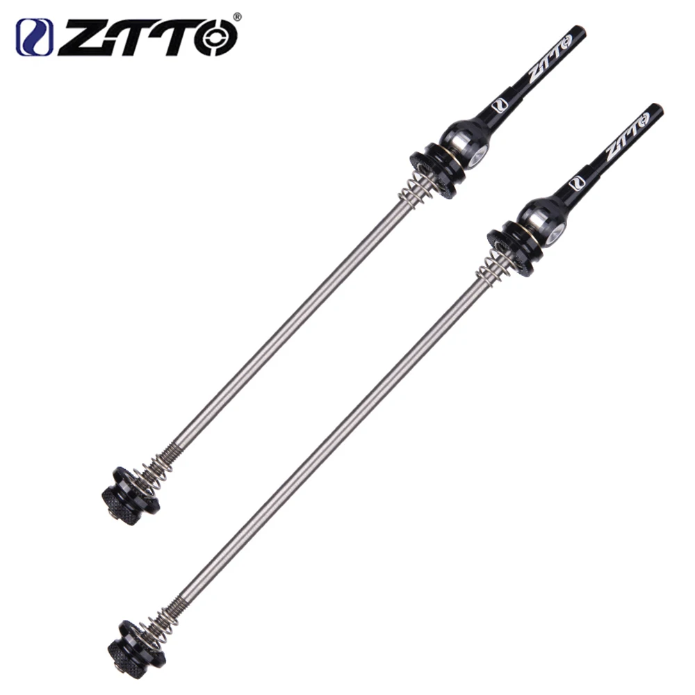 

1 Pair Ultralight Titanium MTB Road Bike Bicycle Wheel Hub Quick Release Skewers QR 100/135mm Hub Axle Bicycle Parts