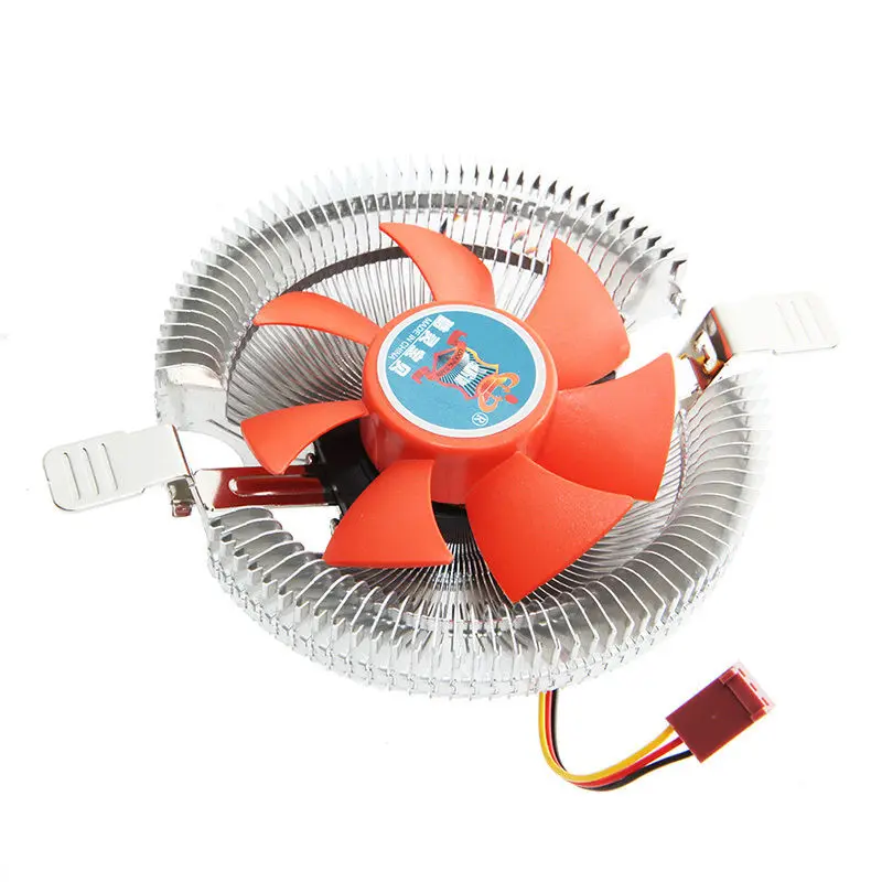 2200rpm CPU Silent Aluminum Fan Cooler Cooling Heatsink For Intel