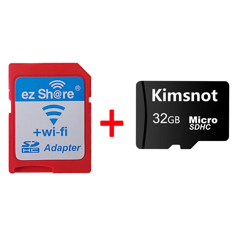 ez share 8GB 16GB 32GB Microsd Card+WiFi SD Card Adapter High Speed Micro sd wifi Memory Card