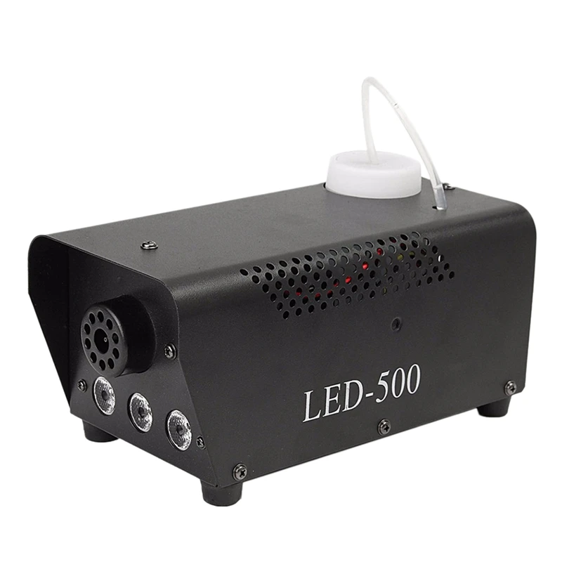 

New Wireless Control Led 500W Fog Smoke Machine Remote Rgb Color Smoke Ejector Led Dj Party Stage Light Smoke Thrower Eu Plug
