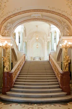 

New born Photography backdrop luxury palace studio background for photo studio stairway fotografia profissional photo background