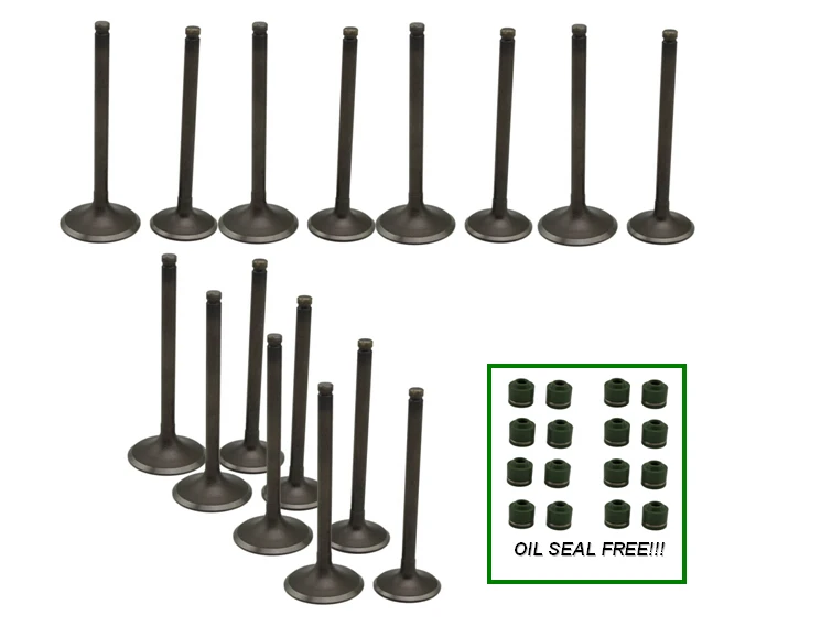 8 pairs Intake & Exhaust Valves Set Valve Stem Seals for HONDA VFR30
