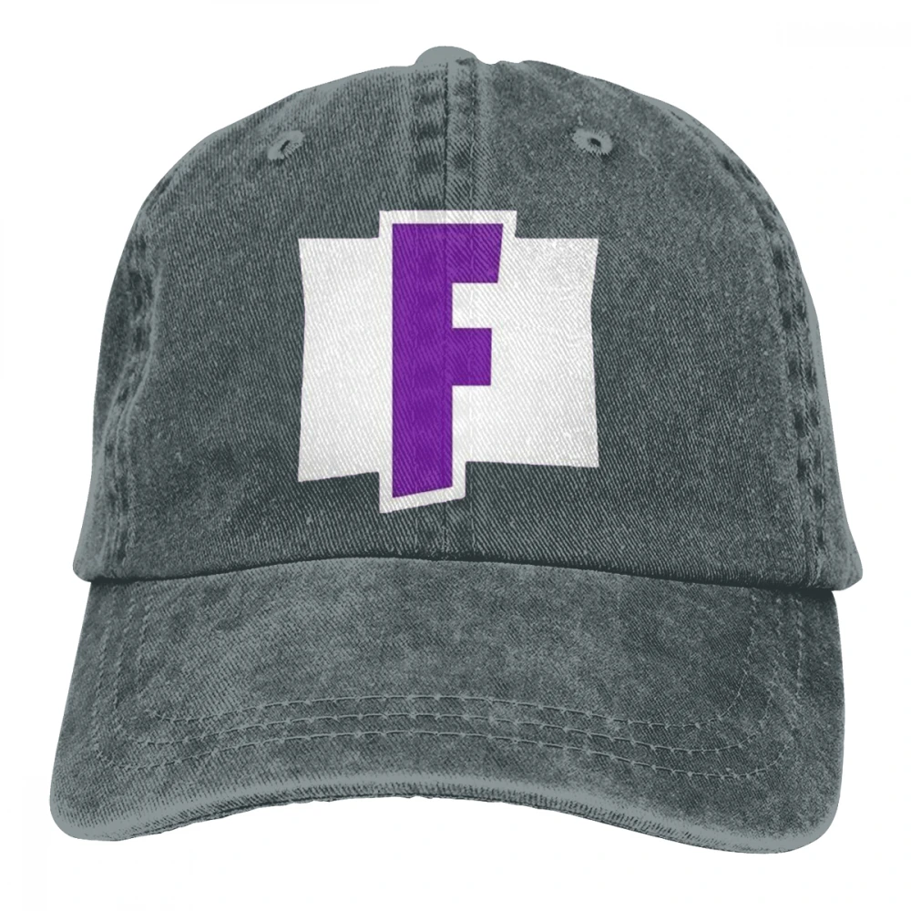 Fortnite F Логотип Унисекс для мужчин женщин 3D Custom Print Snapback повседневное ковбой Casquette