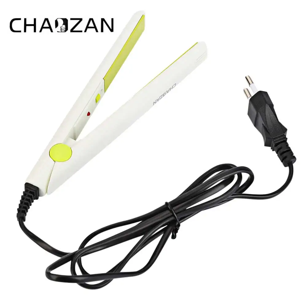 

CHAOZAN 2017 Professional Straightening Irons Portable Mini Candy Color Hair Straightener Enameled Perm Splint Hair Flat Iron
