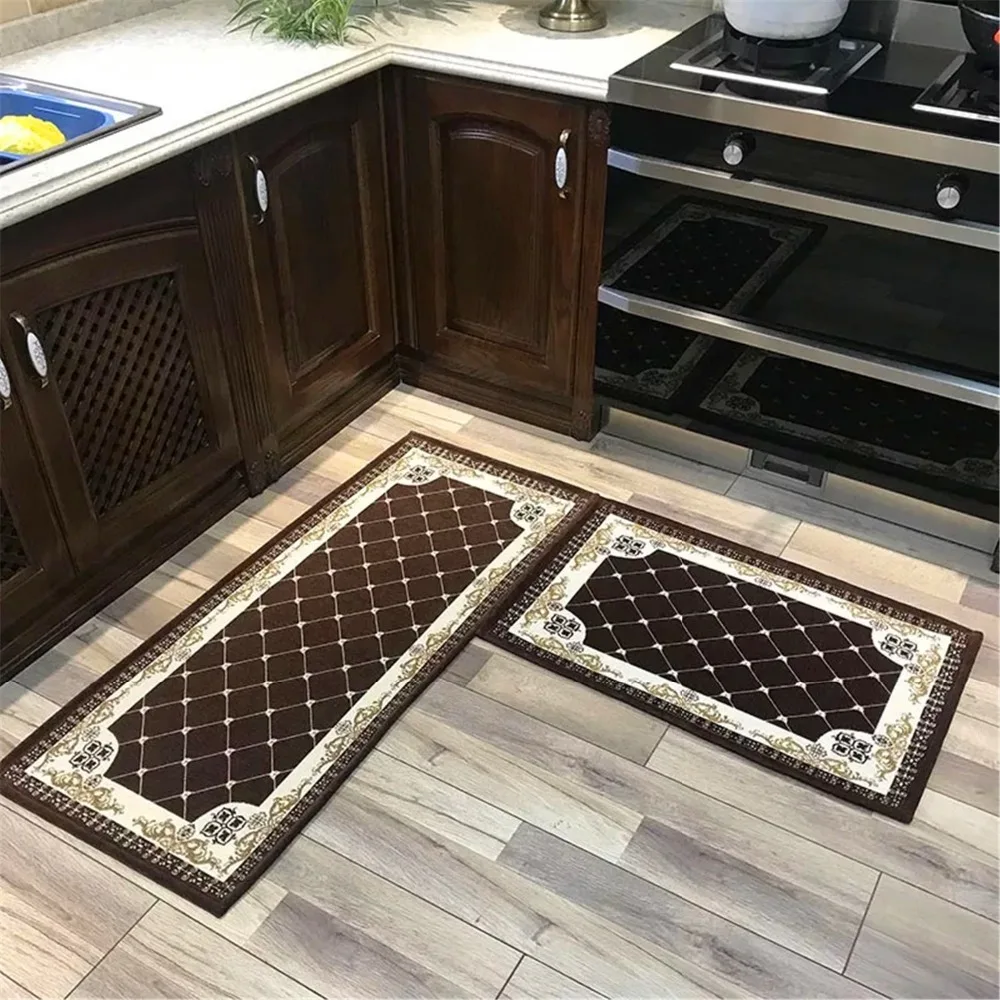 Günstig Europa Küche Matte Hause Eingang Flur Fußmatte Anti Slip Bad Teppich Lange Küche Teppich Balkon Wc Teppiche und Teppiche
