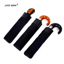 Как дождь, мужской автоматический зонт, дождь, женский, 10 ребер, сильный, ветрозащитный, большой, складной, зонты, качественный, деловой, мужской, зонт UBY32