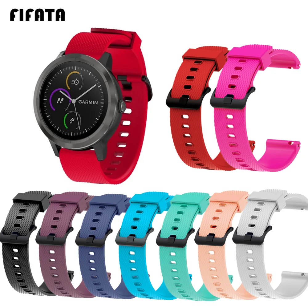 Fifata Silicone Watchband For Garmin Forerunner 245245M Vivoactive3 Replacement Wrist Strap Huami Amazfit Bip Bit 20Mm huismerk kopen in de aanbieding Fifata Silicone Watchband For Garmin Forerunner 245245M Vivoactive3 Replacement Wrist Strap Huami Amazfit Bip Bit 20Mm huismerk kopen in de aanbieding
