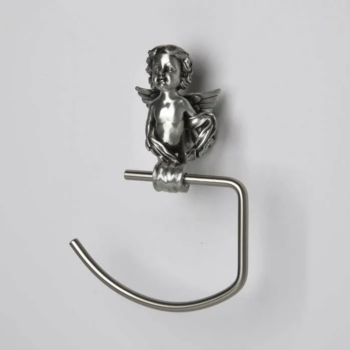 New Wall Mounted ancient tin color Angel Hat Coat Robe Hook Door Bathroom Towel Clothes Rack Hanger Hook MB-0782T