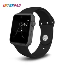 Interpad DM09 Bluetooth Smart Watch 2.5D HD Screen Support SIM Card SmartWatch For Apple Phone Watch Android Clock PK GT08