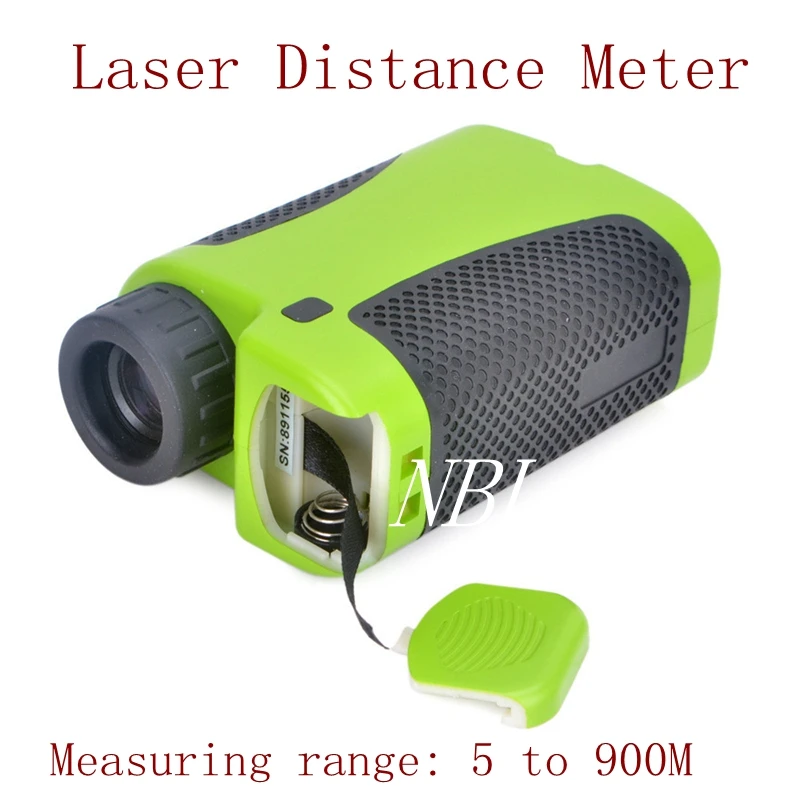 Portable 6X Laser Distance Meter Telescope Range Finder Rangefinder Rangefinders Distance 5-900M Golf Camp Hunting Free Shipping