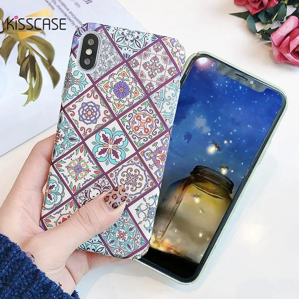 KISSCASE Folk Custom Color Phone Cases For Samsung Galaxy J7 J5 J3 2017 Hard PC Case S8 S9 S10 Plus Note 9 8 Cover |
