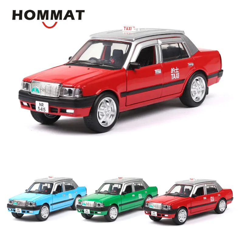 Hommate моделирование 1:32 Масштаб Тойота Корона модель такси автомобиль Diecasts и игрушечные транспортные средства сплав литья под давлением модель игрушечной машины игрушки для детей