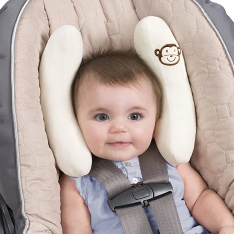 

Car Baby Infant Newborn Stroller Pad Body Support Cushion Soft Sleeping Pillow Safe Car Pillow Qualified Baby Neck Protection