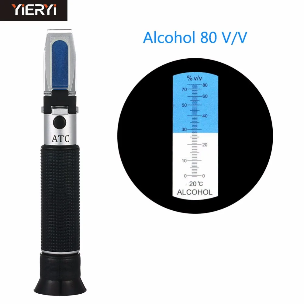 yieryi Portable Refractometer Design For Liquor Alcohol