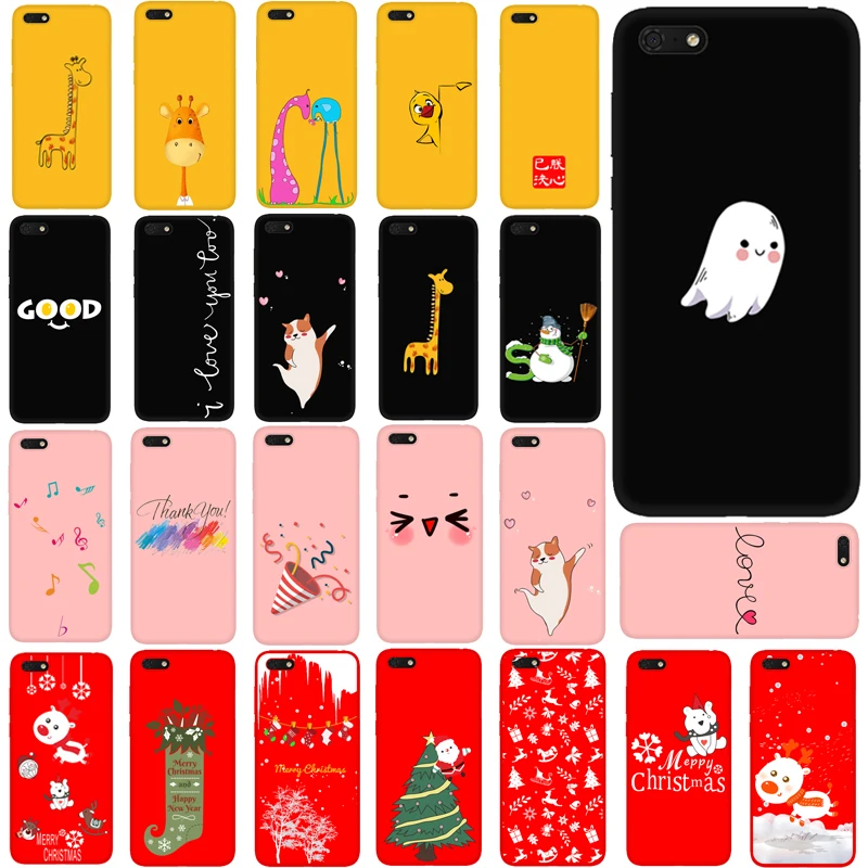 

5.45'' For Huawei Y5 Prime 2018 Case Silicone Soft Cover For Huawei Y5 2018 DRA-L01 DRA-L21 Y 5 2018 Case TPU Fashion Funny Capa