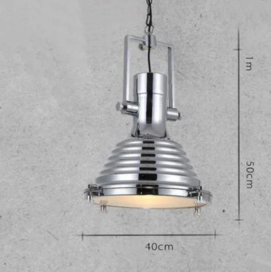 Светодиодный ream E27 90-260 В винтажный магический подвесной светильник, промышленный Лофт железный подвесной светильник, черный/золотой/серебристый классический современный светодиодный подвесной светильник - Цвет корпуса: Оранжевый