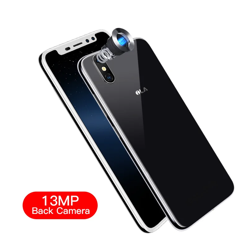 Original iLA X 18:9-pulgadas pantalla 7,0 Android 5,5 MTK6737 Quad Core Smartphone G 3G RAM 32g ROM 2500 mAh huella digital teléfono móvil