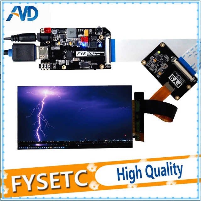 Cheap 5.5 inch 2k LCD Module LCD Screen Display and HDMI-MIPI Driver Board Replacement For Wanhao Duplicator 7 3D Printer VR Glass Cheap 5.5 inch 2k LCD Module LCD Screen Display and HDMI-MIPI Driver Board Replacement For Wanhao Duplicator 7 3D Printer VR Glass